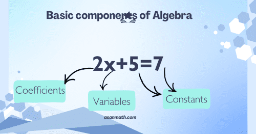 what are the basic components of algebra?