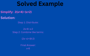 how to solve algebraic expressions step by step for beginners